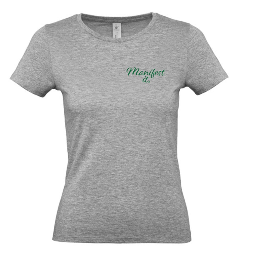 'Manifest It' Women's Basic Short Sleeve T-Shirt