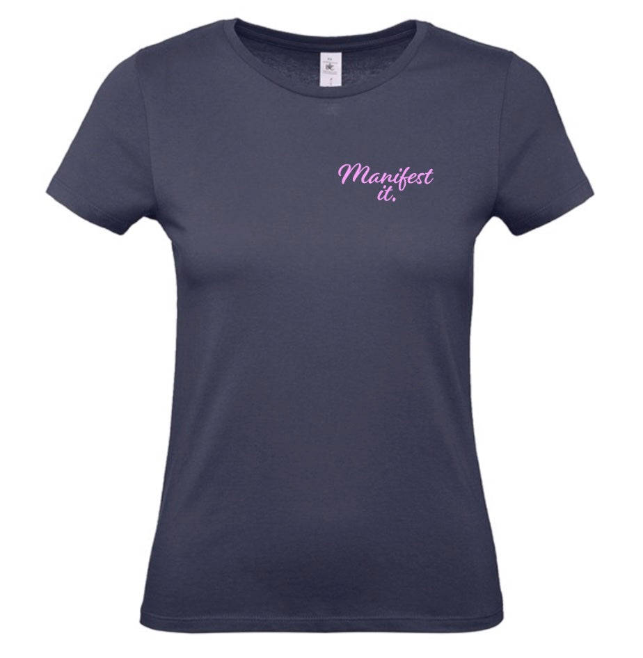 'Manifest It' Women's Basic Short Sleeve T-Shirt