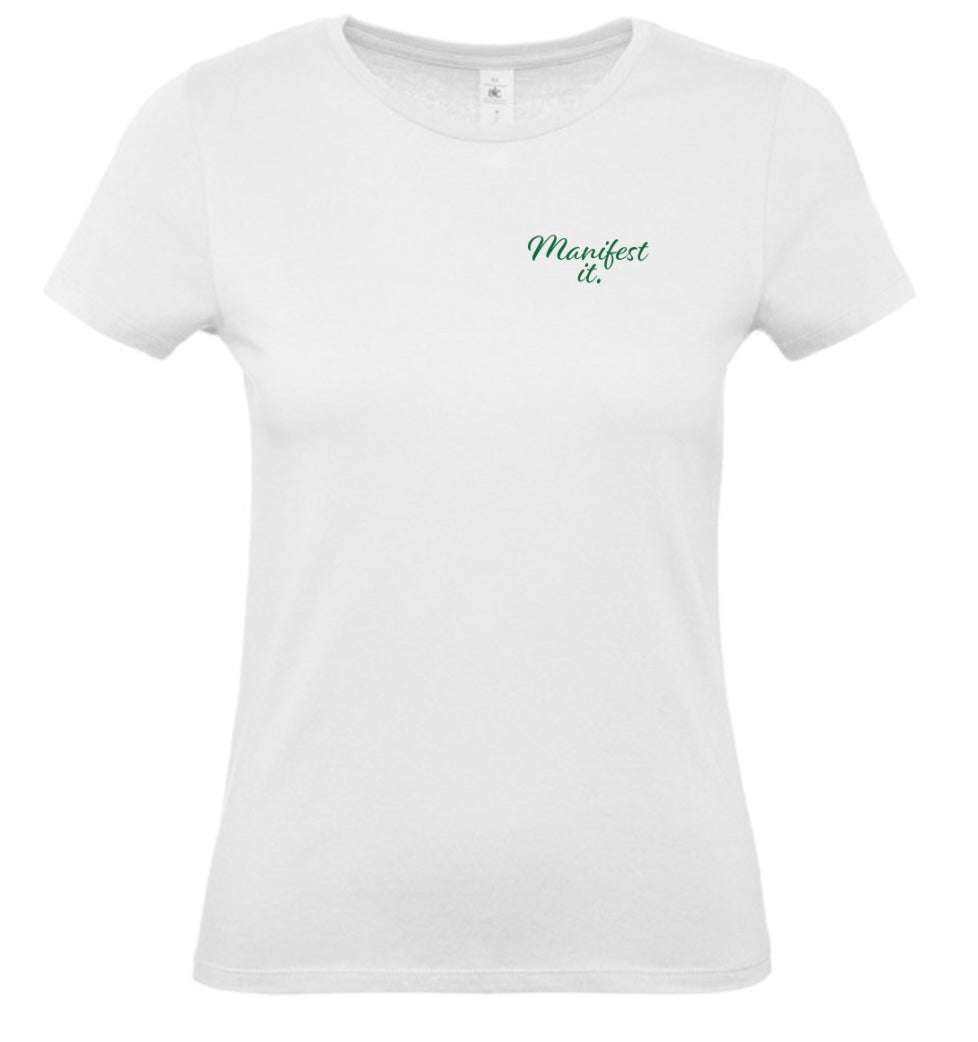 'Manifest It' Women's Basic Short Sleeve T-Shirt
