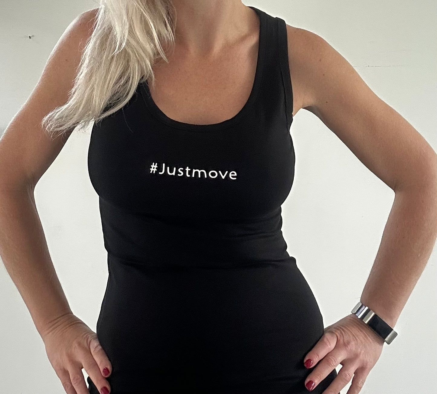#justmove vest top