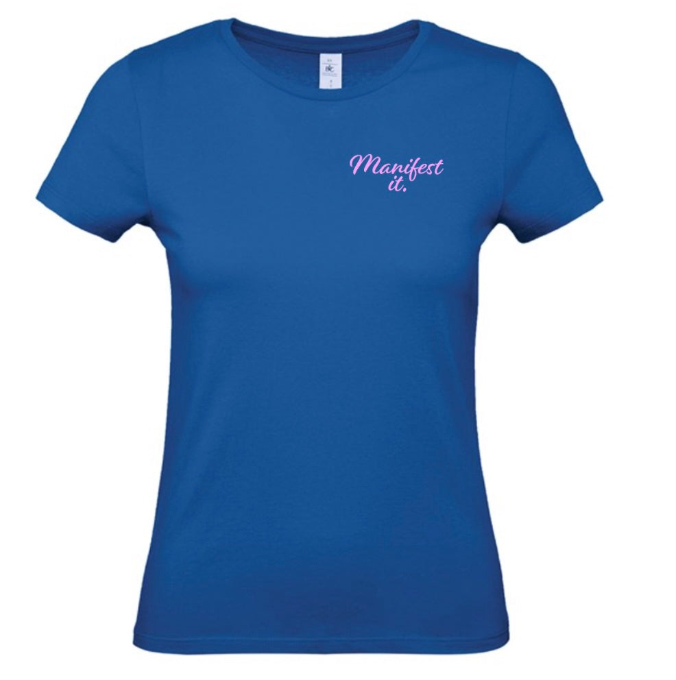 'Manifest It' Women's Basic Short Sleeve T-Shirt