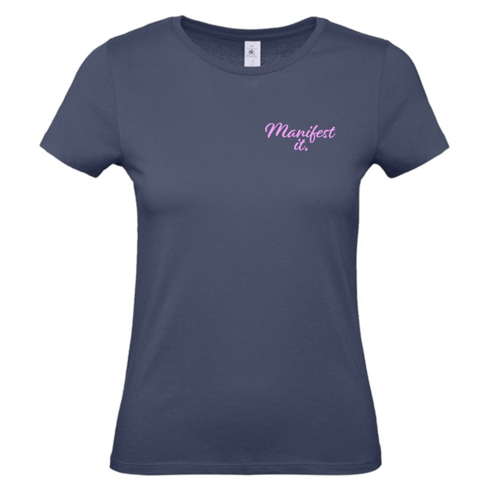 'Manifest It' Women's Basic Short Sleeve T-Shirt