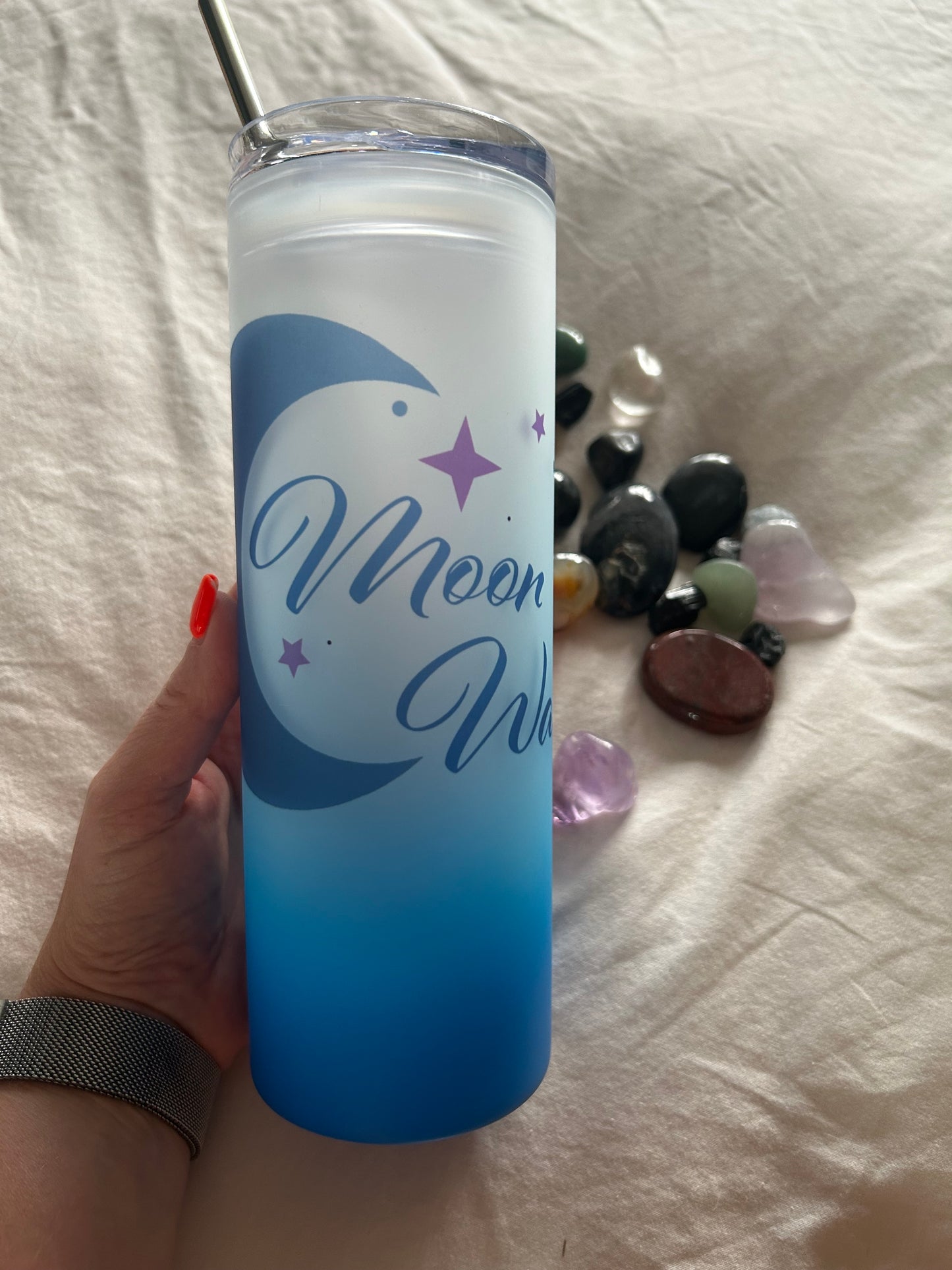 Moon Water Tall Glass Tumbler