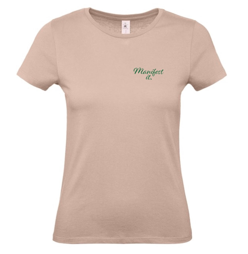'Manifest It' Women's Basic Short Sleeve T-Shirt
