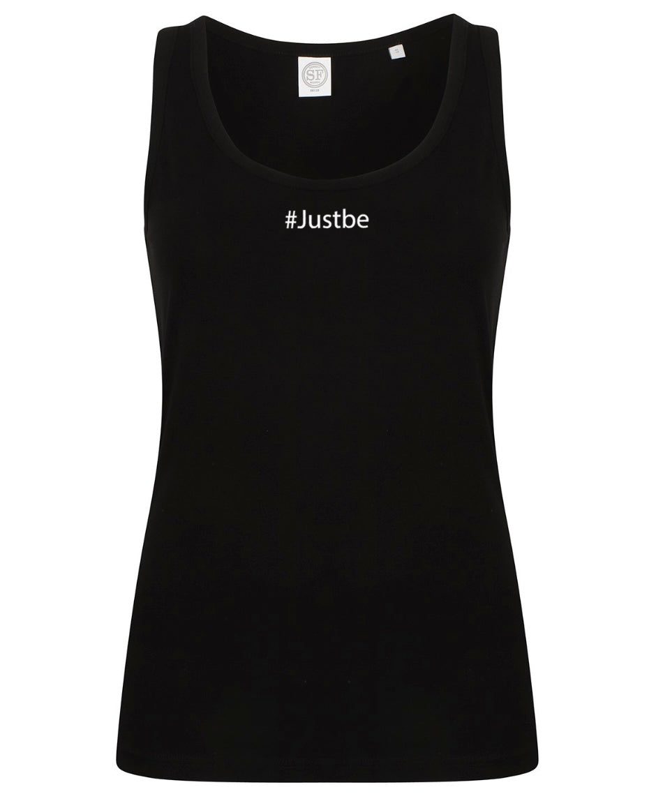 #Justbe vest top